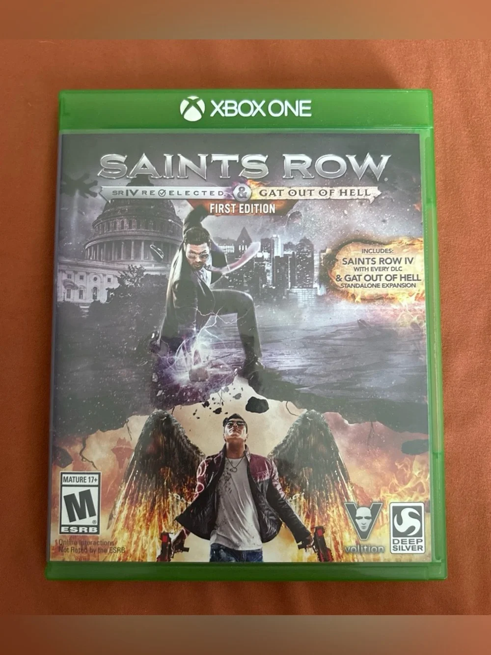 Saints row 4/Gat out of Hell for the xbox one